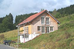 Ansicht von der Stra&szlig;e aus