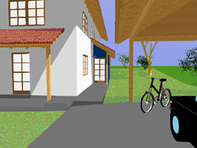 3d-Visualisierung Eingang